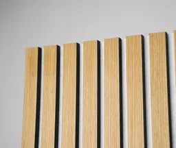 HORI Dekor Akustikpaneel Nature oiled Oak auf Filz Beige 0