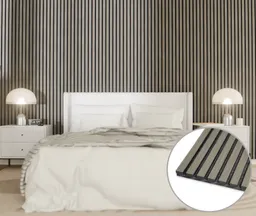 HORI Dekor Akustikpaneel Silver auf Filz Sesam 0