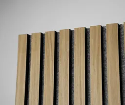 HORI Dekor Akustikpaneel Walnut auf Filz Sesam 0