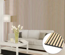 HORI Dekor Akustikpaneel White Oak auf Filz Sesam 0