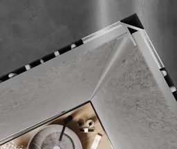 MODEE Wandprofil Innenprofil Silber 0