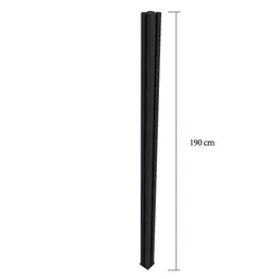 HORI WPC Sichtschutzzaun Stecksystem Alu Pfosten 0