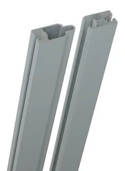 GroJa Stecksystem Adapterleiste silbergrau 0