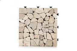 HORI Klickfliesen Steinfliese Steine beige/creme 0