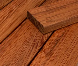 HORI Terrassendielen Walaba Surinamholz Premium beidseitig glatt 25 x 90 mm 0