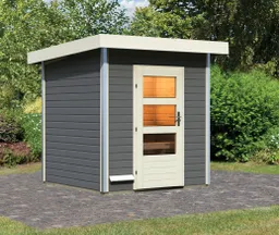 Karibu Sauna-Haus Torge Fronteinstieg 38 mm 0