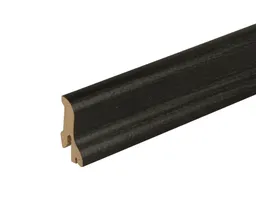 HORI Sockelleiste Esche Dekor schwarz 0
