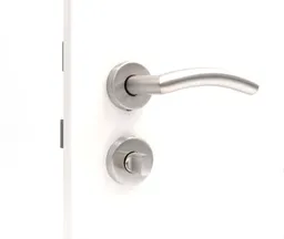 HORI Türgriff Edelstahl matt Rebon 0