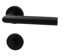 HORI Türgriff L-Form Barcelona Schwarz Sandoberfläche 0