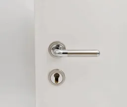 HORI Türgriff verchromt/Edelstahl matt Classic Bicolor 0
