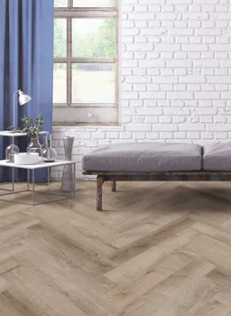 ZIRO Klick-Vinylboden Prestige Rigid Birke Montserrat Fischgrät 0