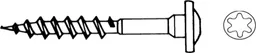 TETZNER & JENTZSCH Schraube für Bodenhülsen 7,0 x 50 mm 0