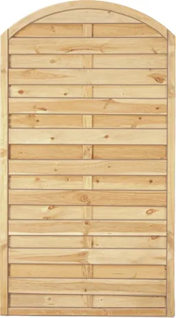 TETZNER & JENTZSCH Sichtschutzzaun Maxi-Bogen-Serie grün 0