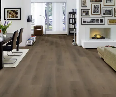 HORI Klick-Hartvinylboden Anti-Kratz Rigid SPC Nougateiche Zürichsee XXL Landhausdiele 0