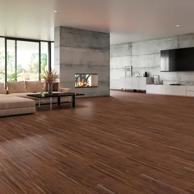 tilo Klick-Vinylboden FAVORITO Nuss Luxury Holzoptik gebürstet Landhausdiele 0