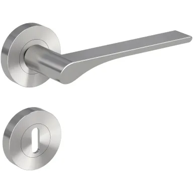 GRIFFWERK Türgriff Leaf Light Sieger Design samtgrau 2