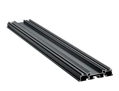 Lignodur terrafina Unterkonstruktion Aluminium Schwarz 35x160mm 0