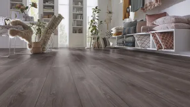 KRONOTEX Laminat Exquisit D 6017 Kaschmir Eiche Schwarz Landhausdiele 8