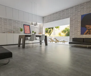 HORI Klick-Hartvinylboden Rigid SPC XXL Fliesenformat Porfido di Trentino Steinstruktur 8