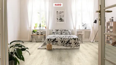 HARO Disano LifeAqua Eiche Sheffield cremeweiß authentic Landhausdiele 2