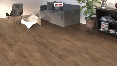 HARO Laminat Tritty 100 Nussbaum Vario authentic soft Landhausdiele 3