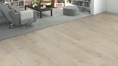HARO Laminat Tritty 90 Eiche Torri grau authentic Landhausdiele 2