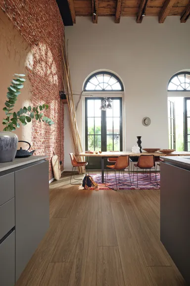 MEISTER PVC-freier Designboden MeisterDesign. comfort DL 600 S Princess Oak dunkel Landhausdiele 5