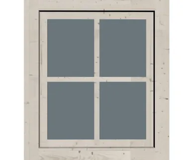 Karibu Dreh-Kippfenster für Gartenhaus 0