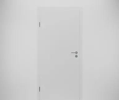 HORI Schallschutztür Wohnungseingangstür CPL Weiß RAL9016 SK1 Designkante Vollspan 0