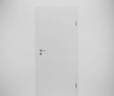 HORI Schallschutztür Wohnungseingangstür CPL Weiß RAL9016 SK1 Designkante Vollspan 0