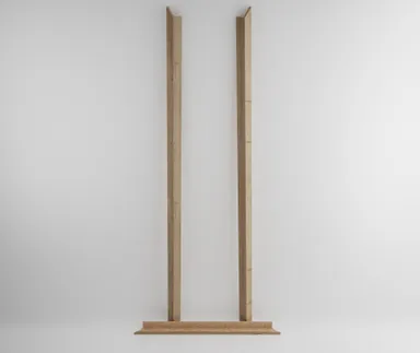 HORI Zierbekleidung Satz CPL Eiche Modern mit verlängerter Feder Designkante 2