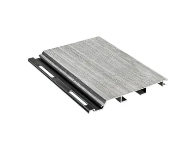 HORI Aluminium Fassadenverkleidung Grau Holzstruktur 0