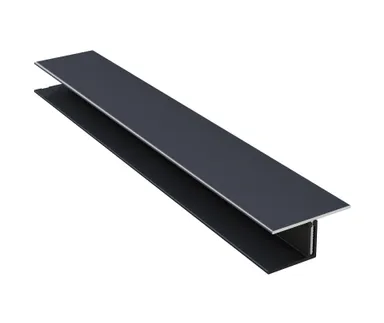 HORI Aluminium Fassade Übergangsprofil Anthrazit 0