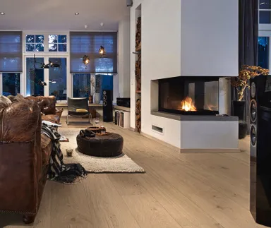 MEISTER Lindura Holzboden HD 400 Eiche lebhaft gebürstet Landhausdiele 2