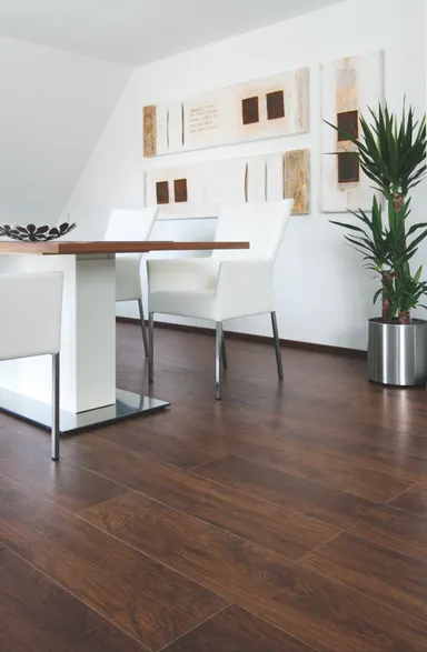 ZIRO Klick-Vinylboden Vinylan plus Hydro Black Walnut Herlev Landhausdiele 0