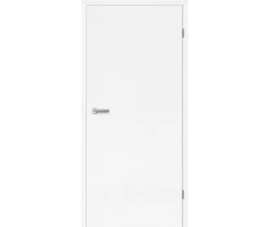 HORI Zimmertür CPL Eiche weiß strukturiert quer Röhrenspan Designkante ohne Schlüssellochbohrung 2