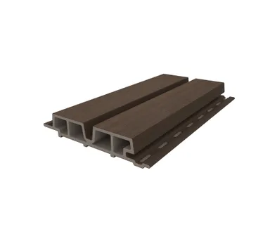 HORI Fassadenprofil Rhombus Premium Small dunkelbraun 33 x 181 mm 0