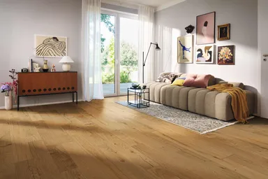 HARO Parkett 4000 Eiche Jubiläumsedition strukturiert Landhausdiele 1
