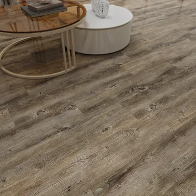 HORI Klebe-Vinylboden massiv Crocodile Kiefer Holzstruktur Landhausdiele 3