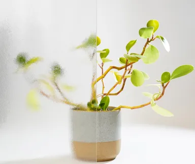 Licht & Harmonie Verglasung für Lichtausschnitt Chinchilla weiß 0