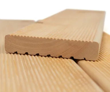 HORI Terrassendielen kanadische Douglasie grob / fein 28 x 140 mm 0