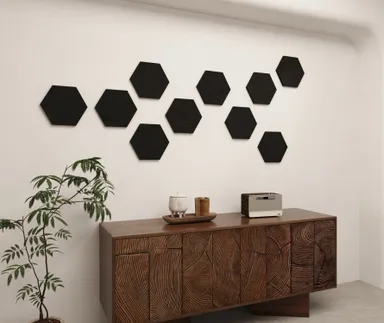 HORI WALL Akustik Wandpaneele Hexagon 2