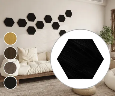 HORI WALL Akustik Wandpaneele Hexagon 0