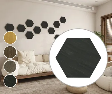 HORI WALL Akustik Wandpaneele Hexagon 0