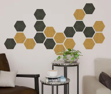 HORI WALL Akustik Wandpaneele Hexagon 2