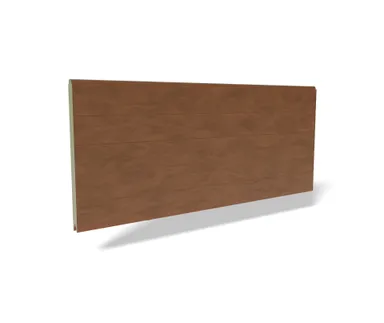 HORI Schallschutzzaun Quietly Zaunpaneel Glatt-Gerippt 0