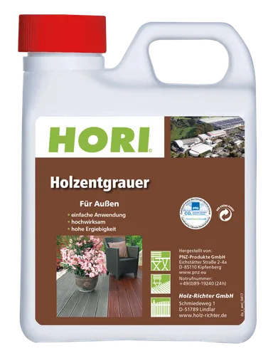 HORI Holzentgrauer für Außen 0