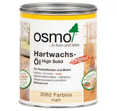 OSMO Hartwachs-Öl Original Farblos Matt 0