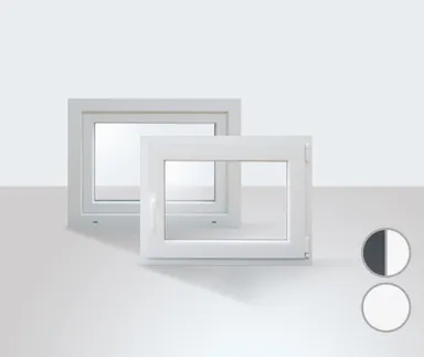 HORI Kunststofffenster Dreh/Kipp 700 x 500 mm 0
