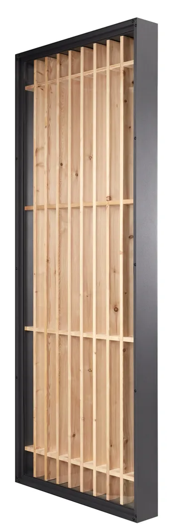 Gutta Vordach Haustür BS Timber mit Seitenteil DB 703 FS 13